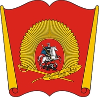 Московское военное суворовское училище (МсСВУ), средняя эмблема - векторное изображение