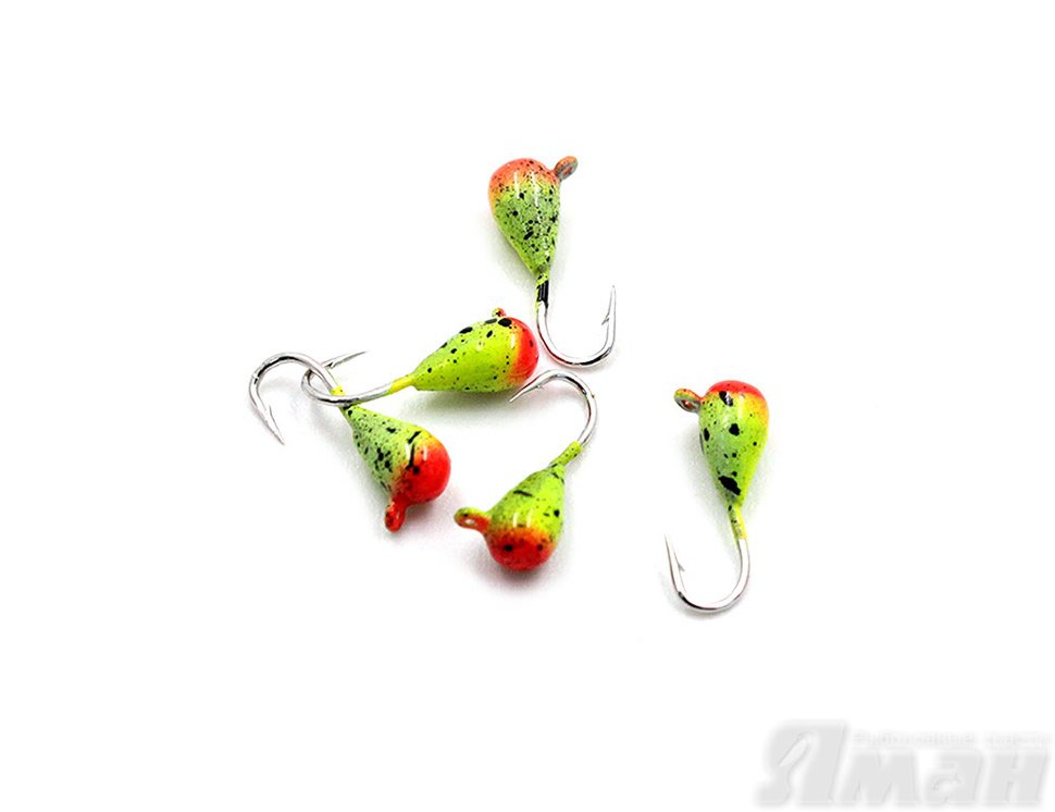 Мормышка вольфрам Яман Капля с ушками, р.3 0,50 г, цвет пестрый (5 шт.) Я-МР802
Мормышка вольфрам Яман Капля с ушками, р.3 0,50 г, цвет пестрый (5 шт.) Я-МР802