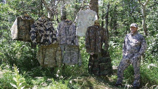 Камуфляж предпочитают использовать не только военные, но туристы с охотниками