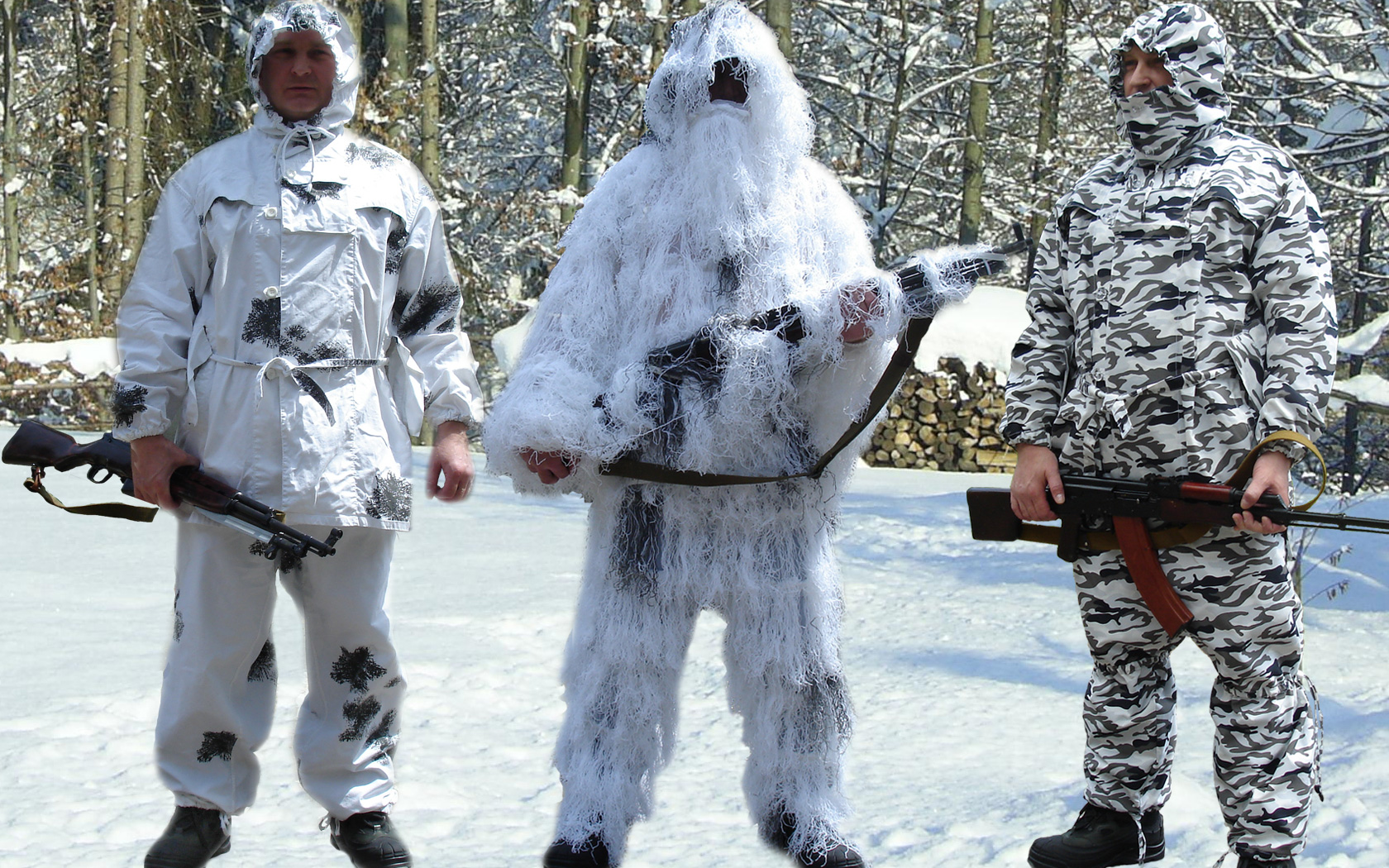 Камуфляж Зима
